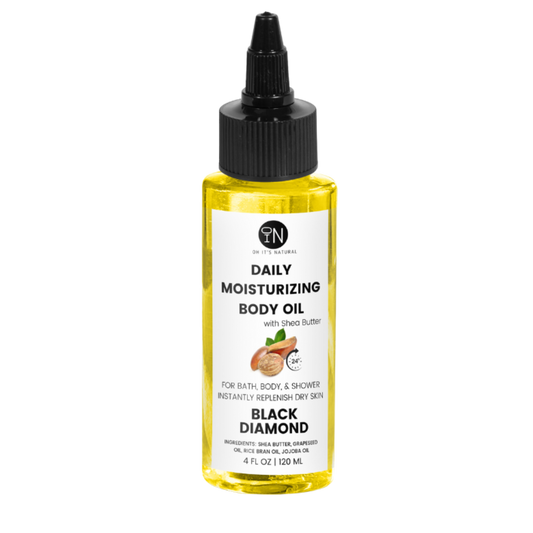 black diamond body oil smells like AL HARAMAIN AMBER OUD