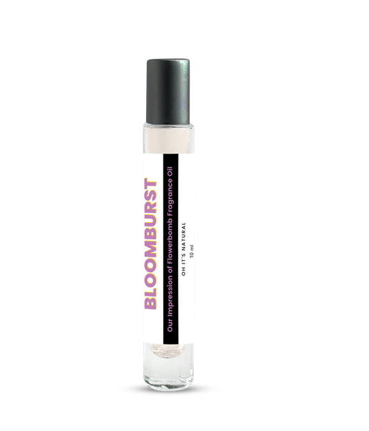 Bloomburst: Inspired by Viktor & Rolf’s Flowerbomb.