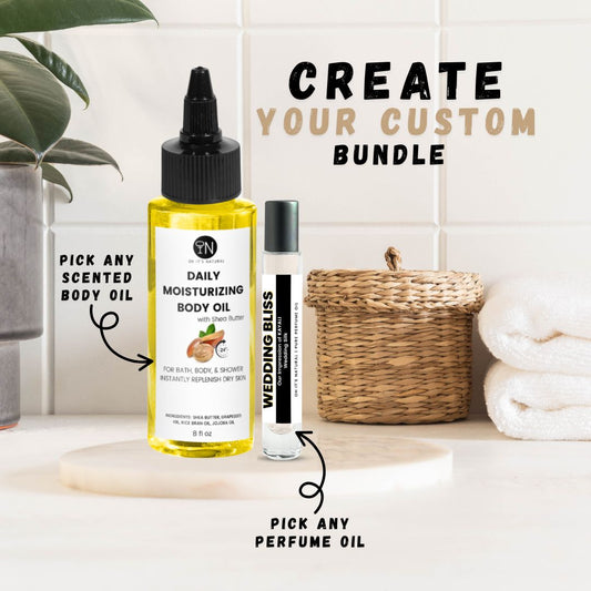CUSTOM PERFUME OIL + BODY OIL BUNDLE