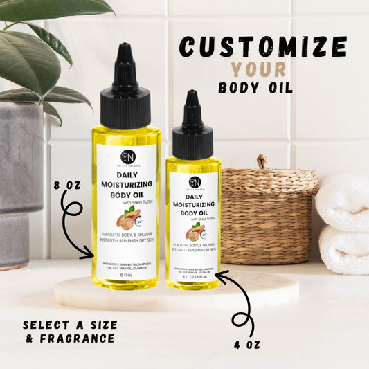 CUSTOM SCENTED BODY OIL