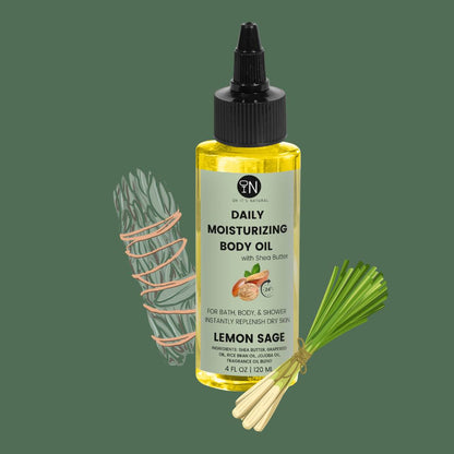 LEMONGRASS SCENTED BODY OIL BY OH IT'S NATURAL