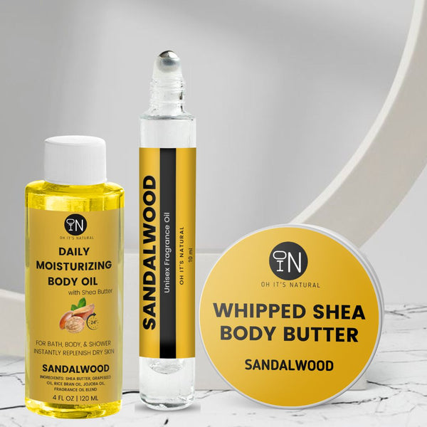 COCONUT BODY DUO  BODY BUTTER + BODY OIL – Oh It's Natural