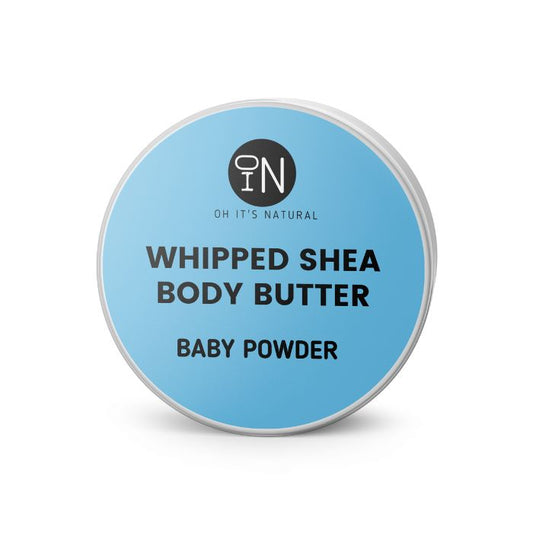 Baby powder scented body butter