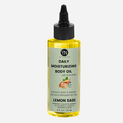 LEMONGRASS SCENTED BODY OIL BY OH IT'S NATURAL