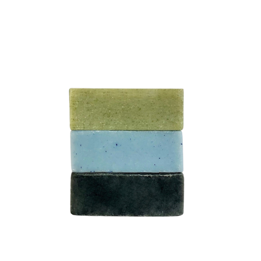 natural bar soap set of 3 for clear skin