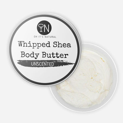 raw fragrance free shea body butter unscented pure from Ghana by oh it's natural
