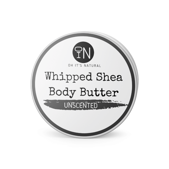 shea body butter unscented pure from Ghana by oh it's natural